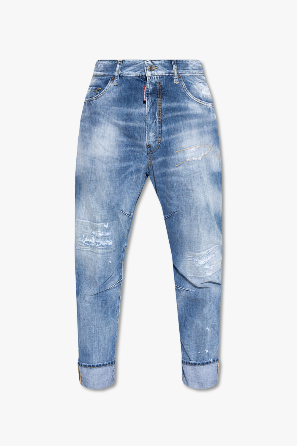 Short en jeans online dsquared2 homme